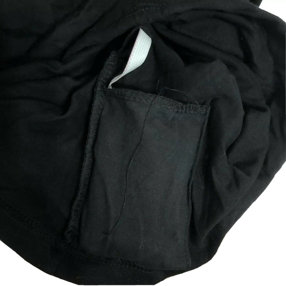 Union Jack T-shirt Sensor Black Electric Light Up Flashing Patch Flashwear XL - Picture 10 of 13